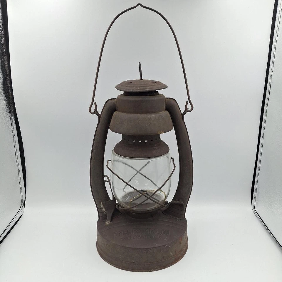 Embury Nº 2 Piloto Aéreo Queroseno Granero Linterna Estrella Fondo Nº 30 E EE. UU. Globo Transparente Foto 2 de 4