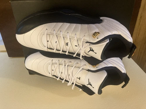 Size 14 - Air Jordan XII 12 Low Golf Taxi 2022 New In Box White Black Nike