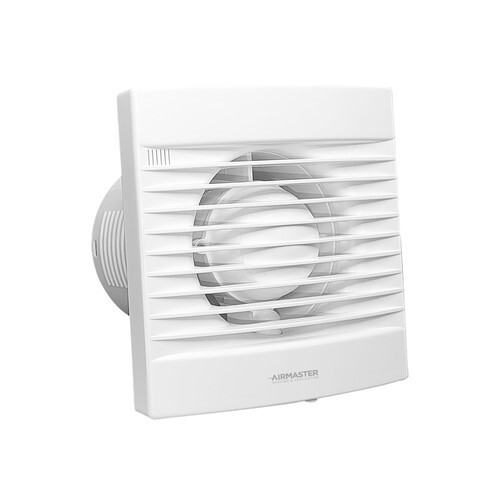 Bathroom Extractor Fan with Timer 100mm/4"" - Ventilator Wall Extractor Fan-White