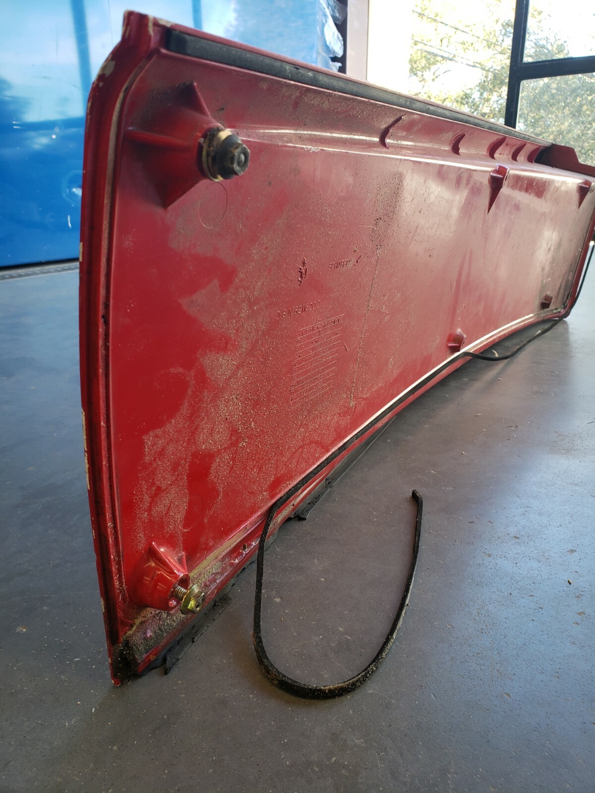 Ferrari 348 - RH Door Grille - P/N 62118200
