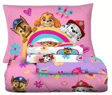 Paw Patrol "Be Kind" Kids Reversible Bed Set-W3942298056