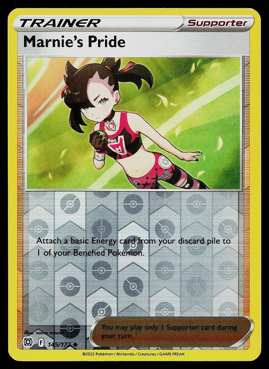 Pokemon SWSH09: Brilliant Stars 145/172 Marnie's Pride