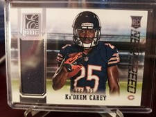 2014 Panini Elite New Breed Materials #68/299 Ka'Deem Carey #26 Rookie