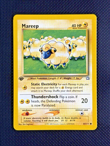 ✨Pokémon TCG - Mareep - Neo Genesis - 65/111 - 1st Edition - NM✨