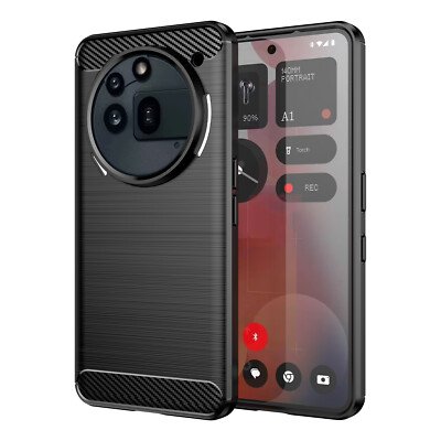 Nothing Phone 3a Pro Handy Hülle Case Schale TPU dünn schwarz Nothing 3 a Pro