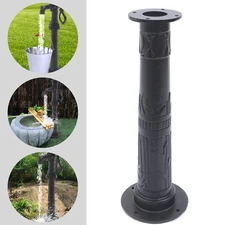 Cast Iron Press Suction Pitcher Pump Base For Yard Garden Hand Water Pump Stand
