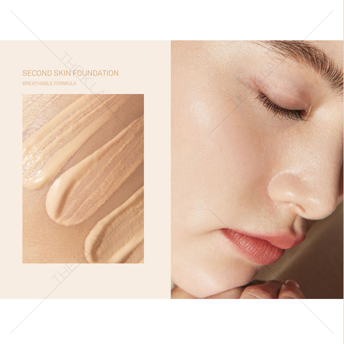 Hince Second Skin Foundation 40ml / SPF30 PA++ 7colors K-Beauty | eBay