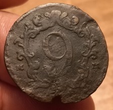 Moneta 9 Cavalli 1756, R.Di Napoli Carlo Di Borbone, Molto Rara R2, MB, Rif.7668