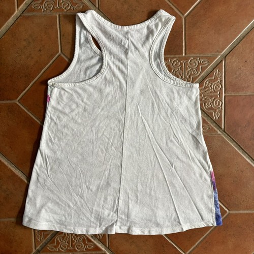 Justice ‘From Paris With Love’ Glittery Decal Graphic Youth Tank Top Size 10 - Picture 4 of 4