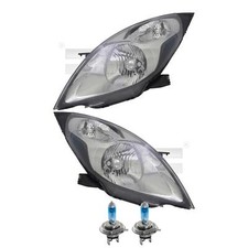 Scheinwerfer Set inkl. Premium Lampen für Chevrolet Spark M300 mit LWR Motor