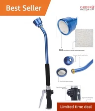 Watering Wand Aluminum 24 Inch Garden Sprayer for Baskets Plants Flowers