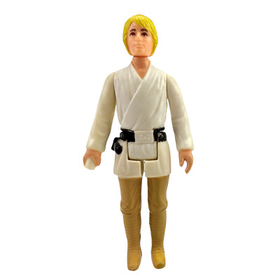 Star Wars Vintage 1977 Kenner First 12 Luke Skywalker China Raised Bar C 8.0