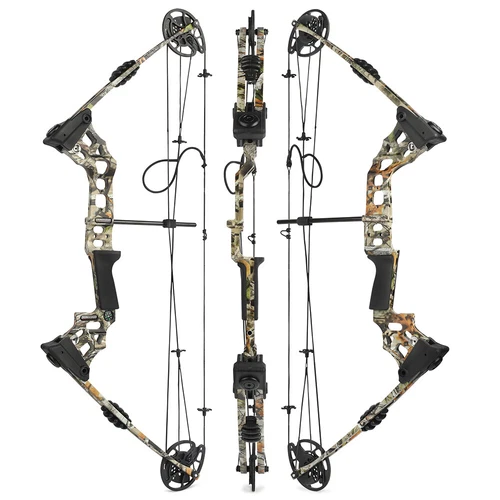 20-70lbs Bowfishing Set Adjustable Archery Compound Bow Fishing Hunt 320fps - Picture 13 of 28