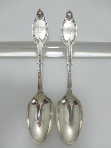 Set 2 Kenilworth by Albert Coles Sterling Silver Tablespoons. 8 3/16". S-186