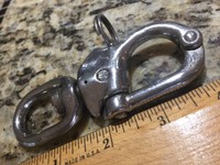 Lightly Used Merriman Snap Shackle Aprox 4 1/4 Lightly Used Merriman Snap Shackle Aprox 4 1/4