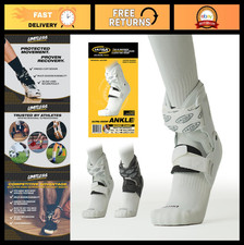 Ultra Zoom Ankle Brace for Sports Injury Recovery  Prevention - Hinged Support