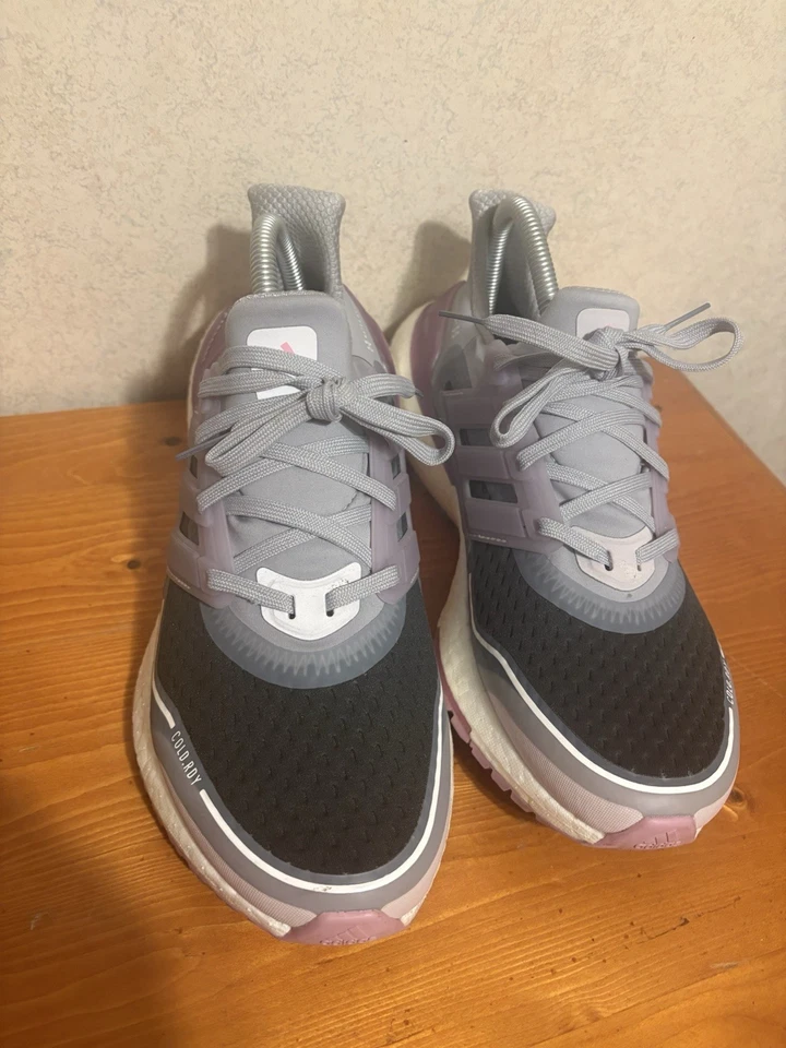 Adidas Ultra Boost 21 холодный Rdy женские кроссовки серый и фиолетовый кроссовки 9 - Изображение 3 из 4