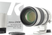 RARE Silver Edition MINT HD PENTAX-D FA  Star 70-200mm2.8ED DC AW Zoom Lens