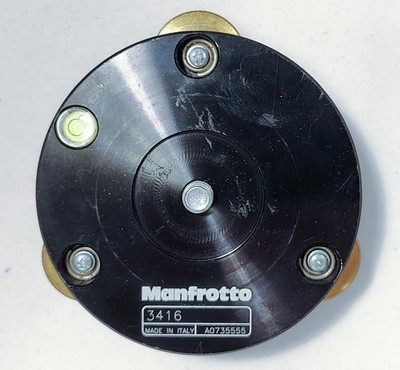 Manfrotto Bogen 3416 Tripod Leveling Base