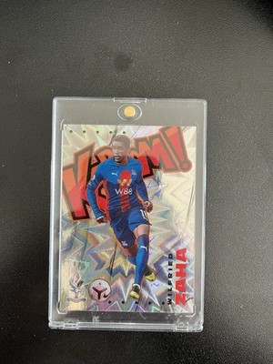 Panini 2020-21 Prizm Premier League No. 7 Wilfried Zaha Kaboom! Case Hit SSP