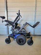 NEW  Magic Mobility Frontier V6 All Terrain Power Wheelchair w/ Recline  Tilt