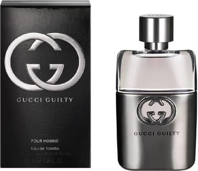 Gucci Guilty Pour Homme 1.6 oz EDT Spray Mens 1.6 oz / 50ml NEW IN BOX SEALED