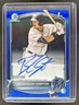 2025 Bowman Draft Brandon Compton Chrome Auto Blue Refractor 1st #/150 Marlins