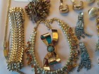 Vintage Signed Jewelry Lot Coro Weiss Trifari Monet Napier Corocraft 17 Pieces — photo 3