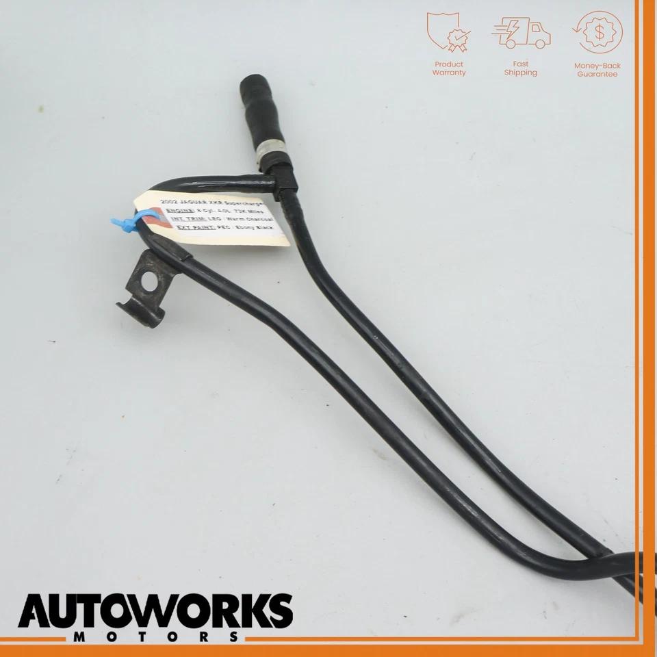 97-06 Jaguar XK8 XKR X100 Engine Radiator Coolant Bleed Hose MJA4560DB OEM - Image 2 of 4