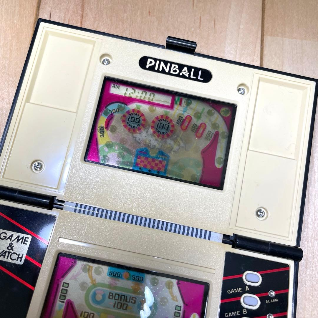 Nintendo Game & Watch Multi Screen Pinball Pb-59 MIJ 1983 Great 00