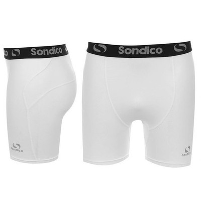 SONDICO Core Shorts Kompression Funktions Thermo Unterwäsche Weiß S