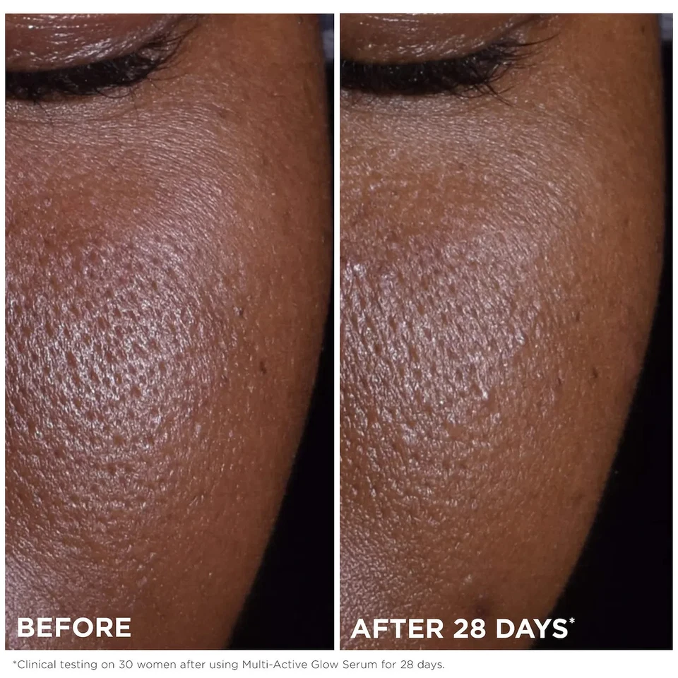 NUEVO Clarins Multi-Active Brightening Glow Serum 1 fl. OZ/100% AUTÉNTICO Foto 4 de 4