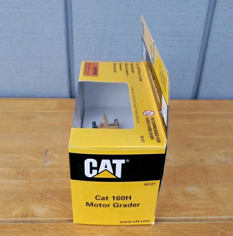 NORSCOT CAT 160H MOTOR GRADER 55127 New In Box Road Construction Die Cast - Image 4 of 4