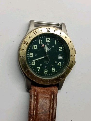 Mens Sekonda Safari Watch working Battery In Part Strap Missing Needs Replacing - Bild 6 von 7