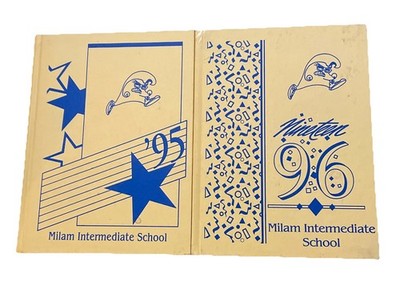 Vintage Tupelo Mississippi 1994 - 1996 Milam Intermediate School Yearbooks