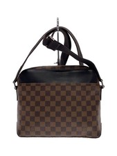 LOUIS VUITTON Shoulder Bag Jake Messenger PM Damier Ebene BRW PVC N41568 Used