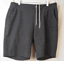 Faherty Mens All Day Shorts Performance Drawstring Dark Gray 33