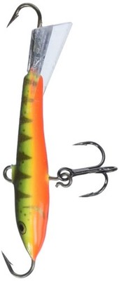 Rapala Jigging Rap 05 Fishing lure, 2-Inch, Size 5, Glow Hot Perch 
