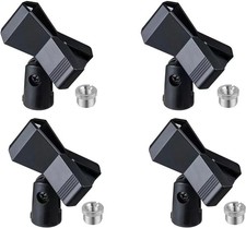 Universal Microphone Clip Holder 4 Pack