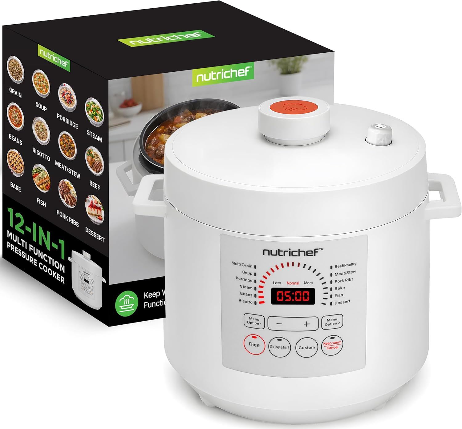 | 12 Function Digital Countertop Pressure Cooke