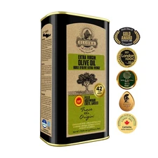Ellora Farms, Greek Extra Virgin Olive Oil, Single Estate, Traceable, 1 Lt. Tin