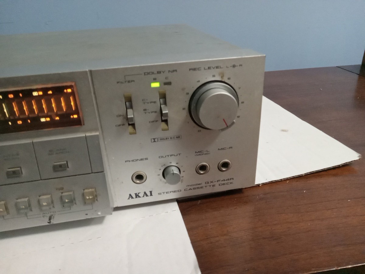 Akai GX-F44R Stereo Cassette Deck | eBay