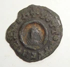 AKSUM AXUM AXUMITE OUAZEBAS CHRYSOS BRONZE UNIT 375-400 ETHIOPIA 1.69g 17.5mm