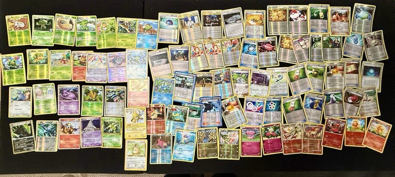 Amazing 80+ ALL HOLO Vintage Pokemon Cards  Collection, Estate Fresh!!