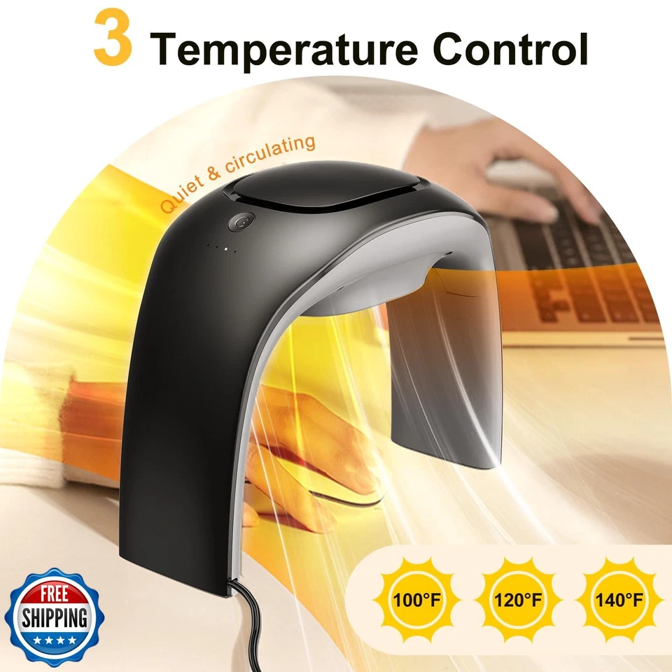 Nauttxon Desk Mouse Pad Hand Warmer Super Quiet, 110v 100w Heated Mouse Pad H - Image 3 of 4