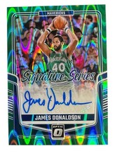 2024-25 Optic Signature Series Green Seismic Auto James Donaldson /35 SS-DNL SSP