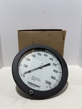 ASHCROFT 1377 SS Duragauge Pressure Gauge Size 8-1/2  0-1000PSI NEW OPENED BOX