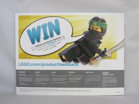 LEGO #70632 : The NINJAGO MOVIE - QUAKE MECH (Instruction Manual Only) (VG)