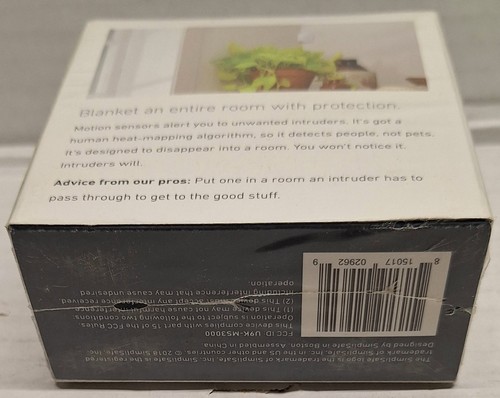 SimpliSafe Motion Sensor (Model U9K-MS3000) Brand New Sealed - Picture 2 of 3
