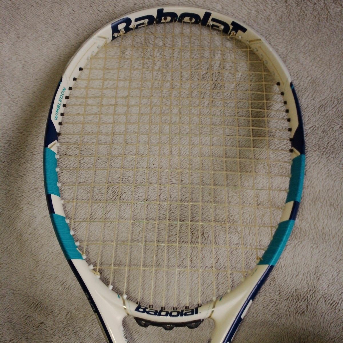 BABOLAT Pure Drive Lite Wimbledon 2017 Tennis Racket Blue/White